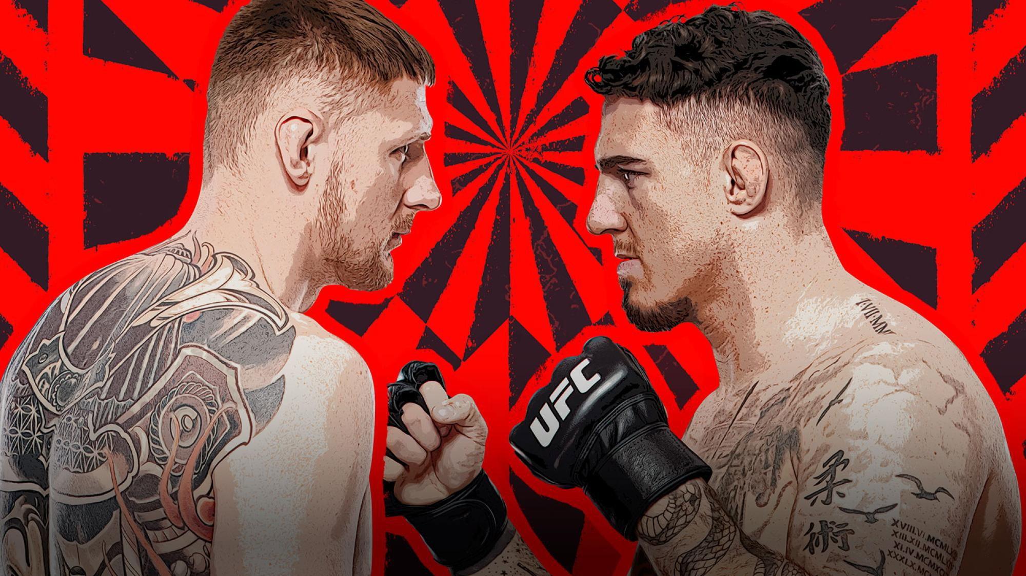 UFC Fight Night 204: Volkov vs. Aspinall 2022 movie scene