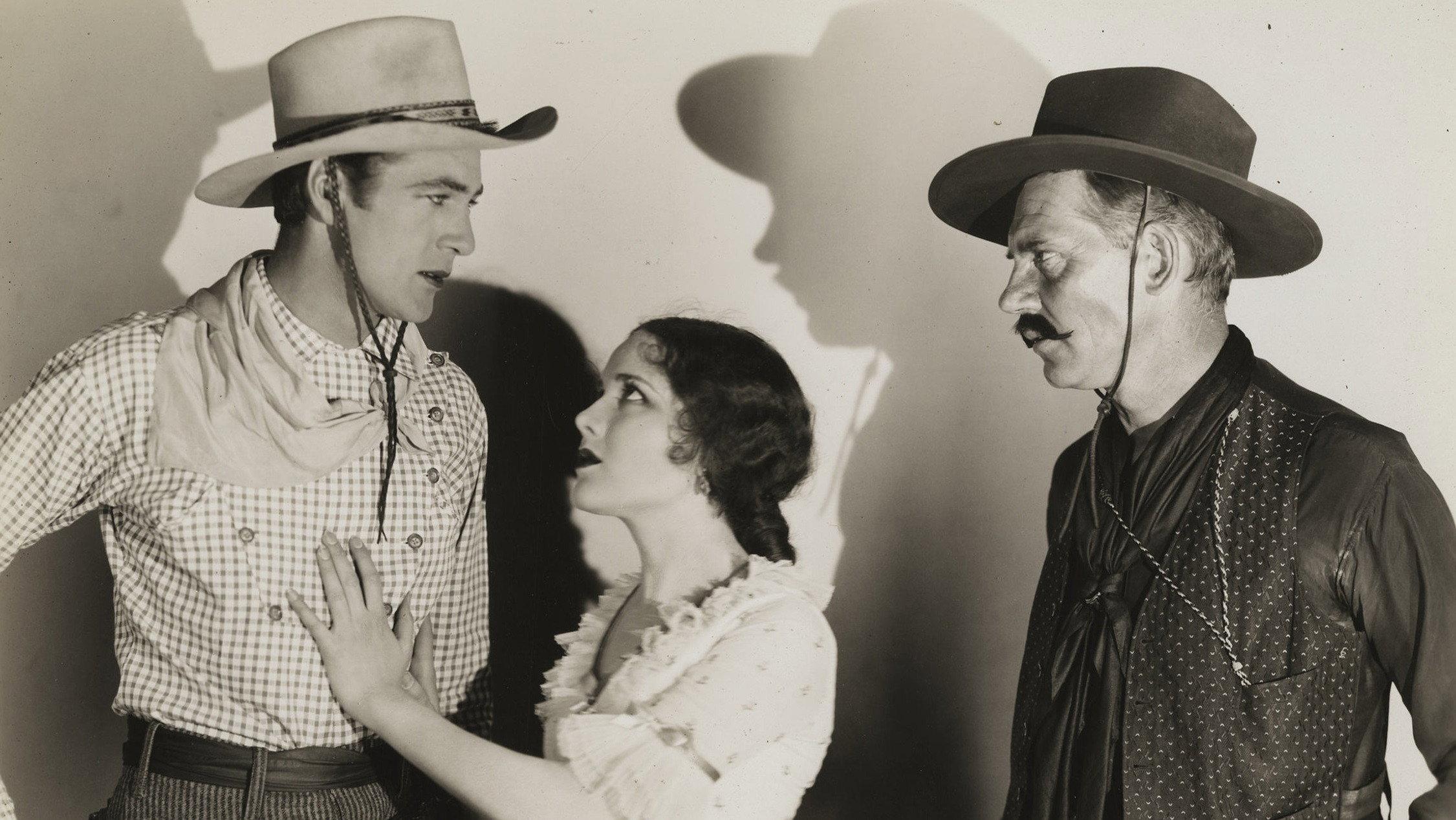 The Virginian 1929 movie scene