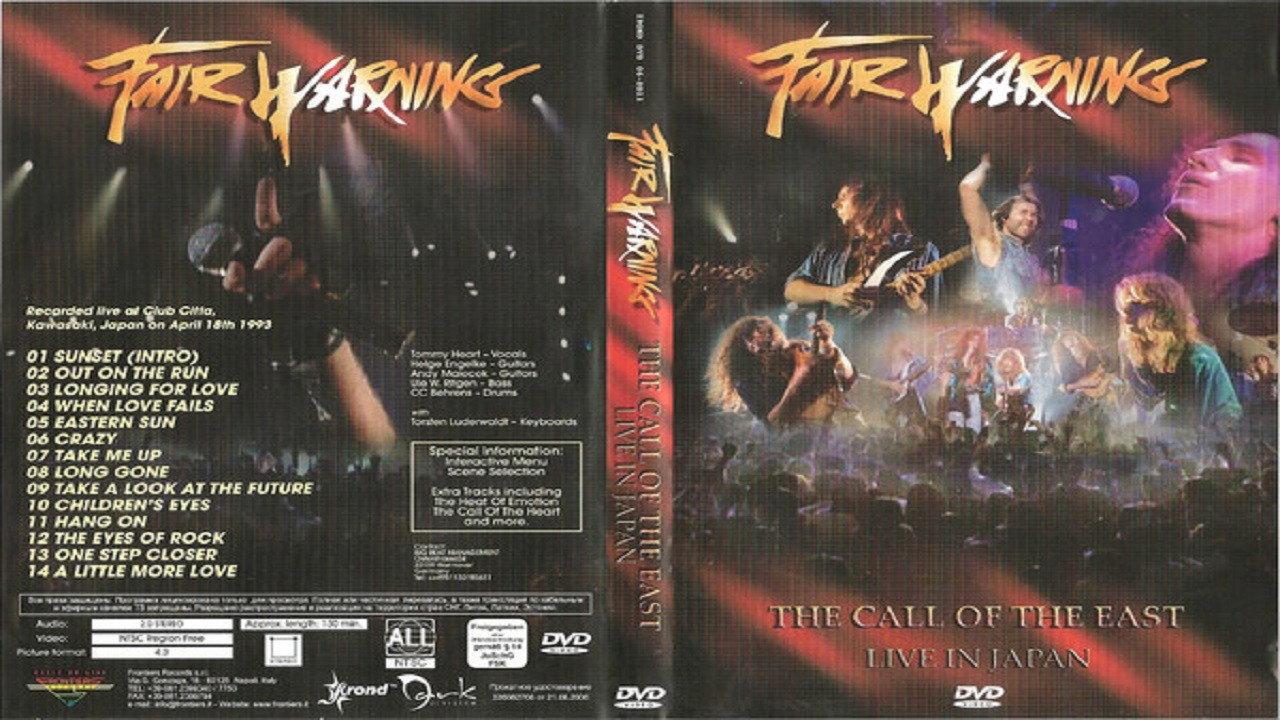 Fair Warning: The Call of the East Live In Japan 1993 2005 movie scene