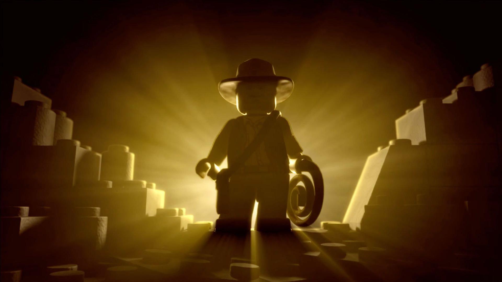 Lego Indiana Jones and the Raiders of the Lost Brick 2008 movie scene