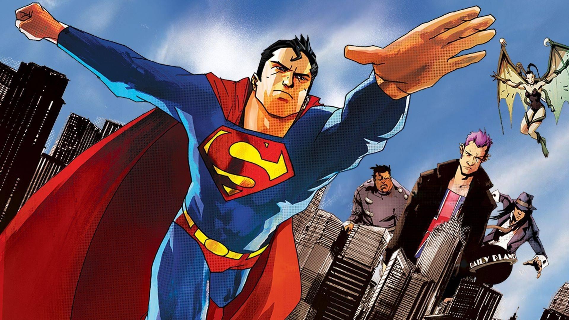 Superman vs. The Elite 2012 movie scene
