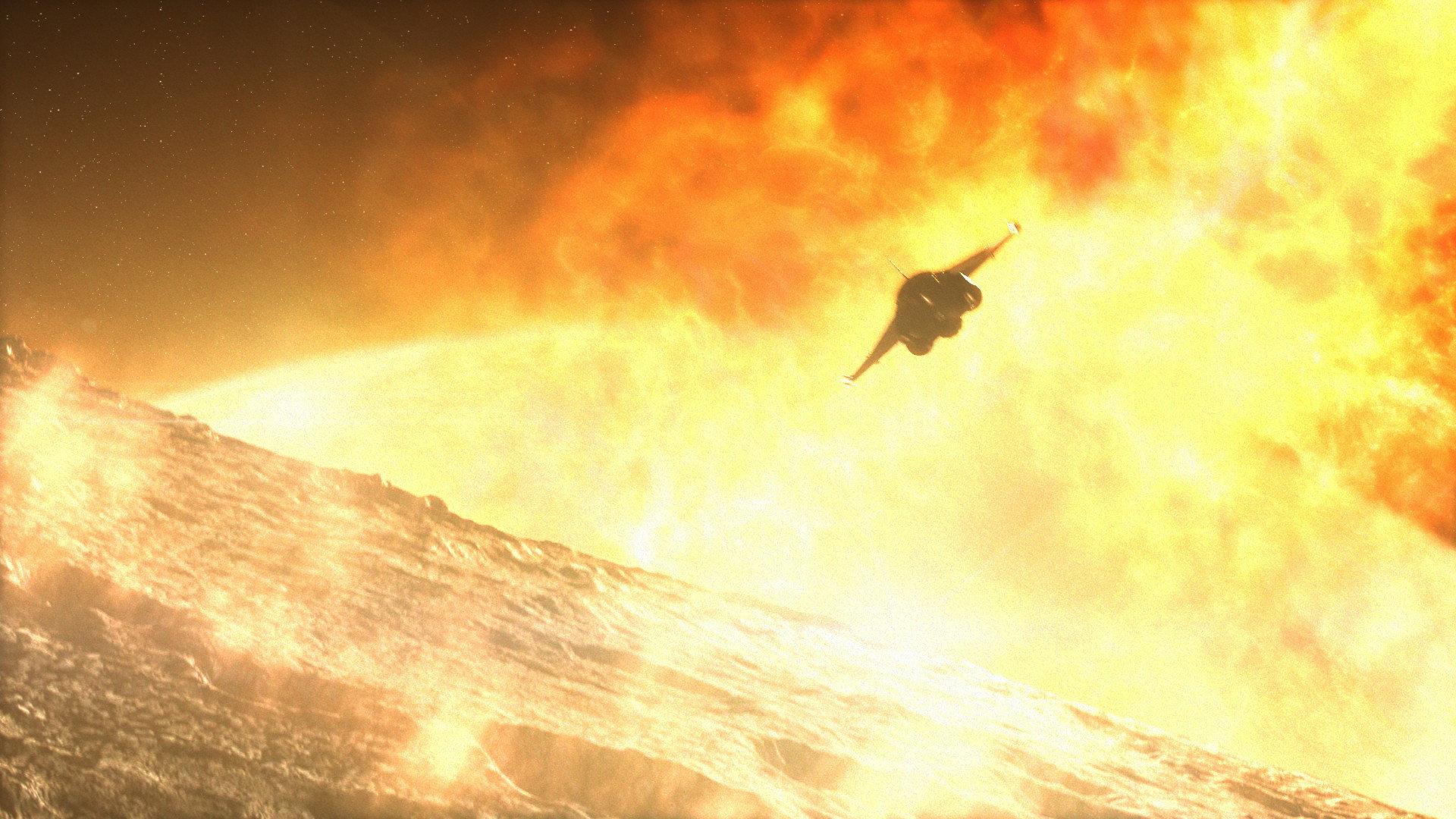 Collision Earth 2011 movie scene