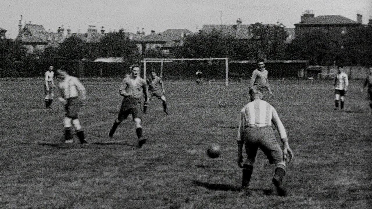 Football Again 1924 movie scene