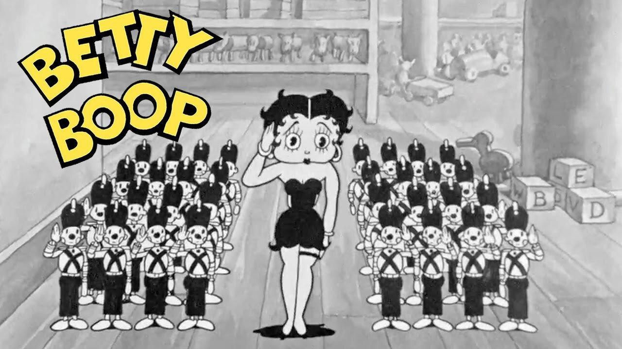Parade of the Wooden Soldiers 1933 movie scene