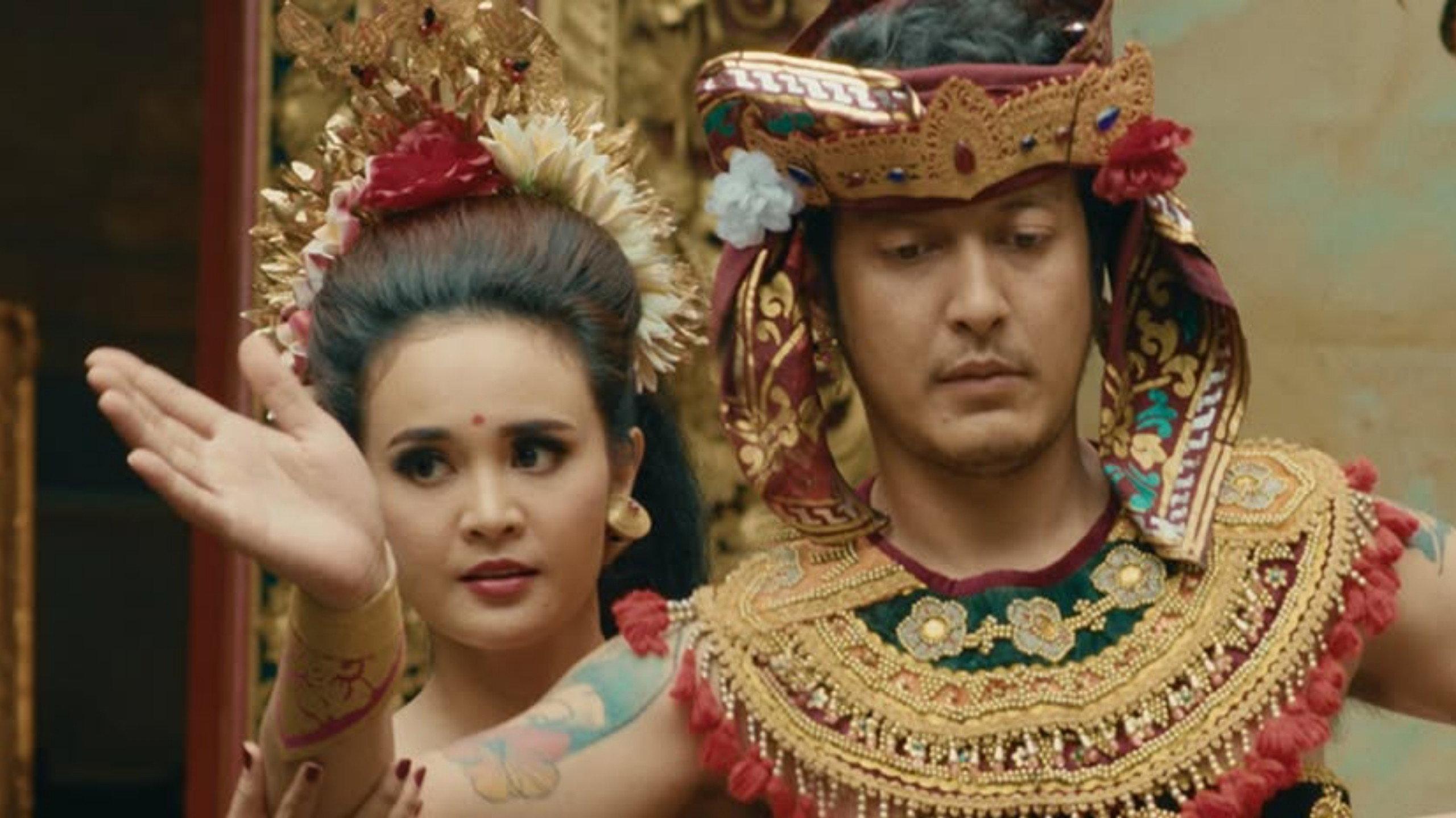 Paris in Bali 2025 movie scene