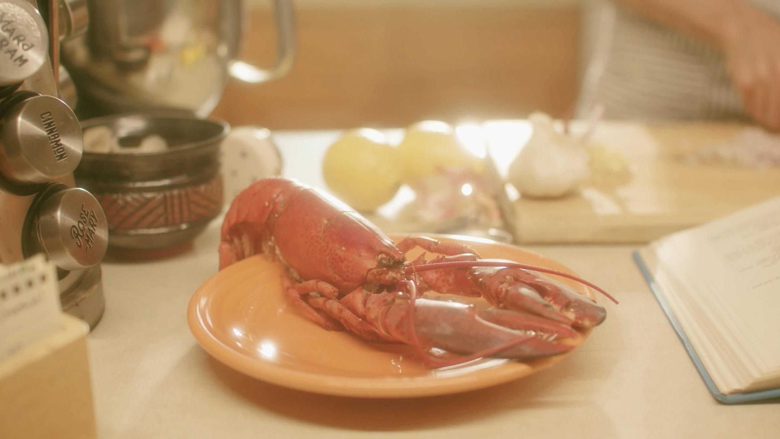 Shellfish Knish 2024 movie scene