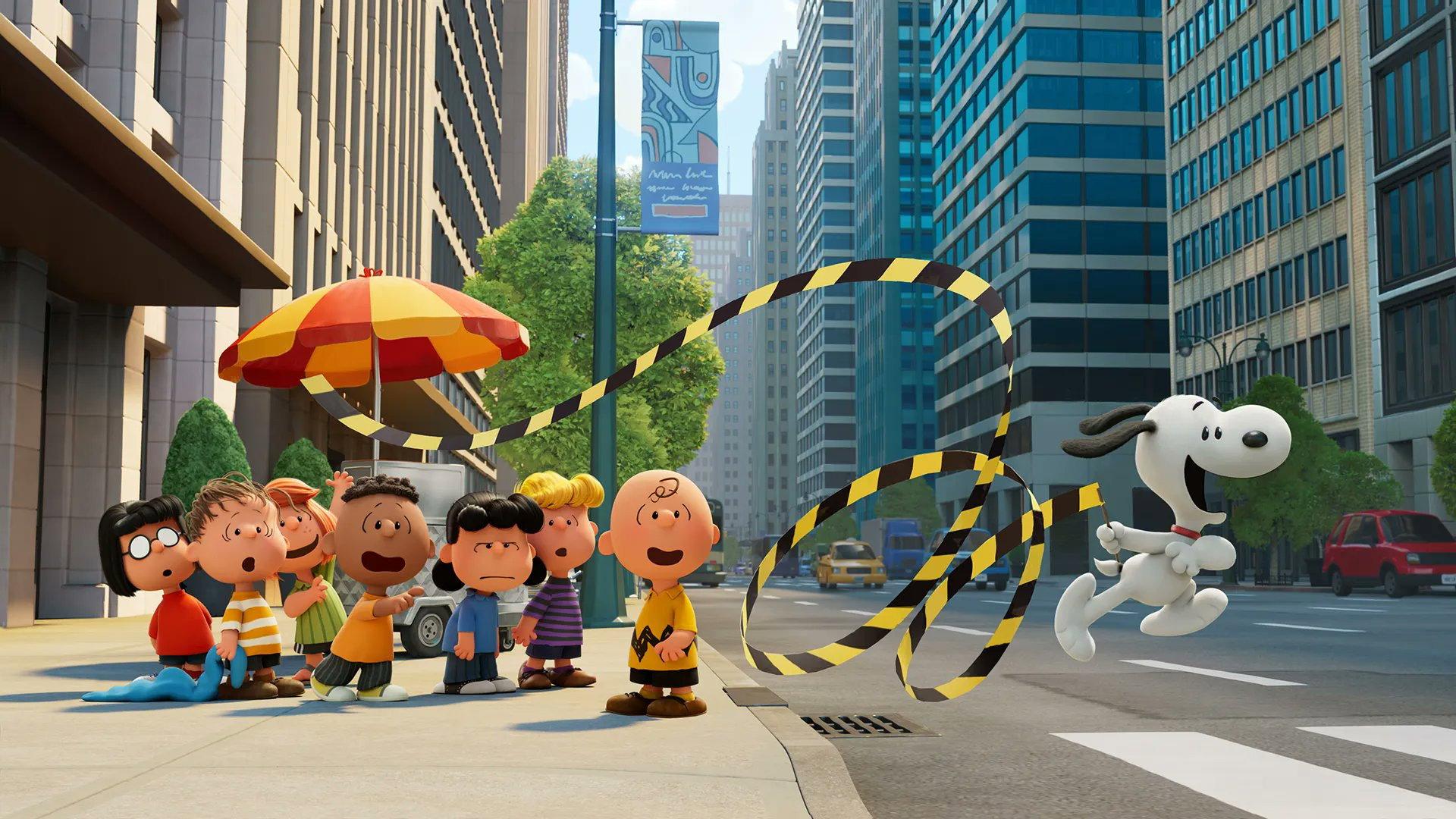 Snoopy Unleashed movie scene