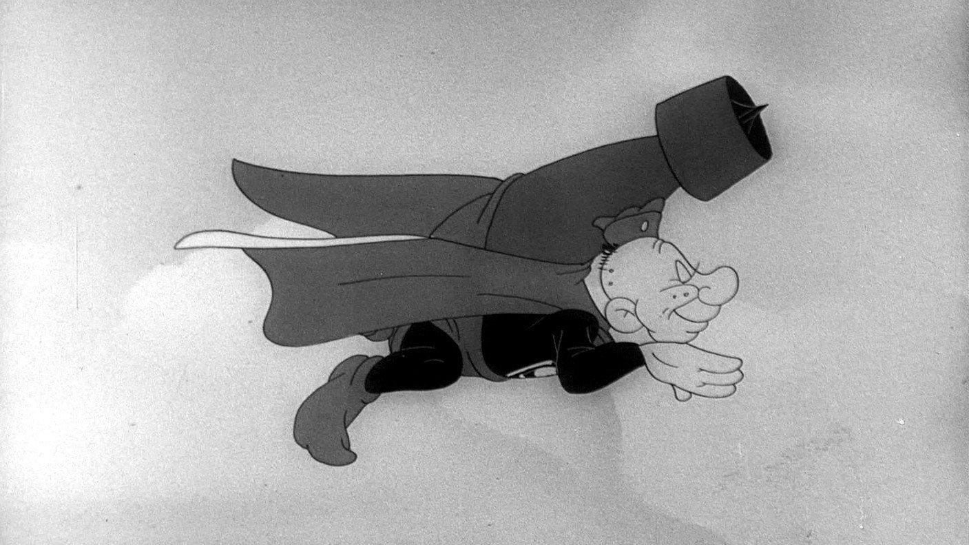 Snafuperman 1944 movie scene