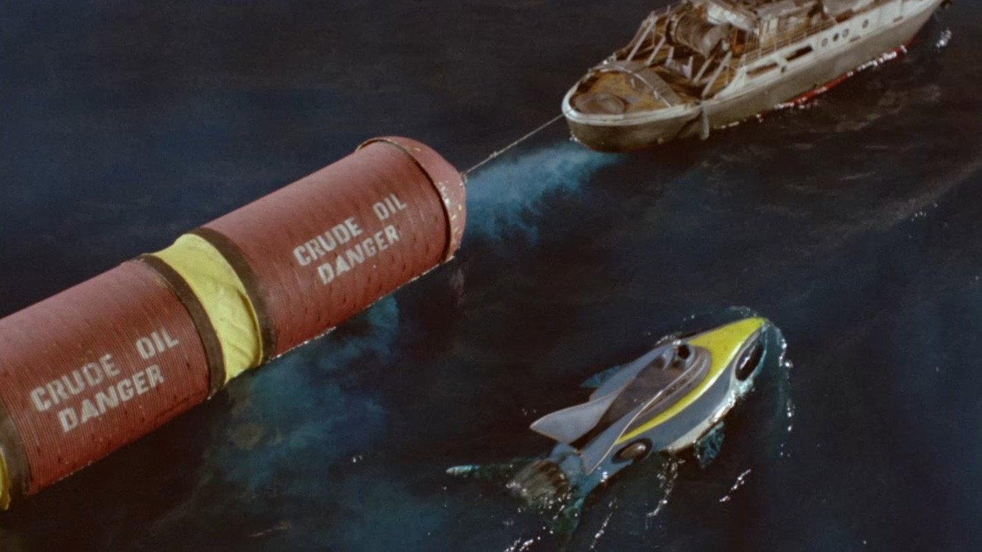Stingray: An Echo of Danger 1964 movie scene