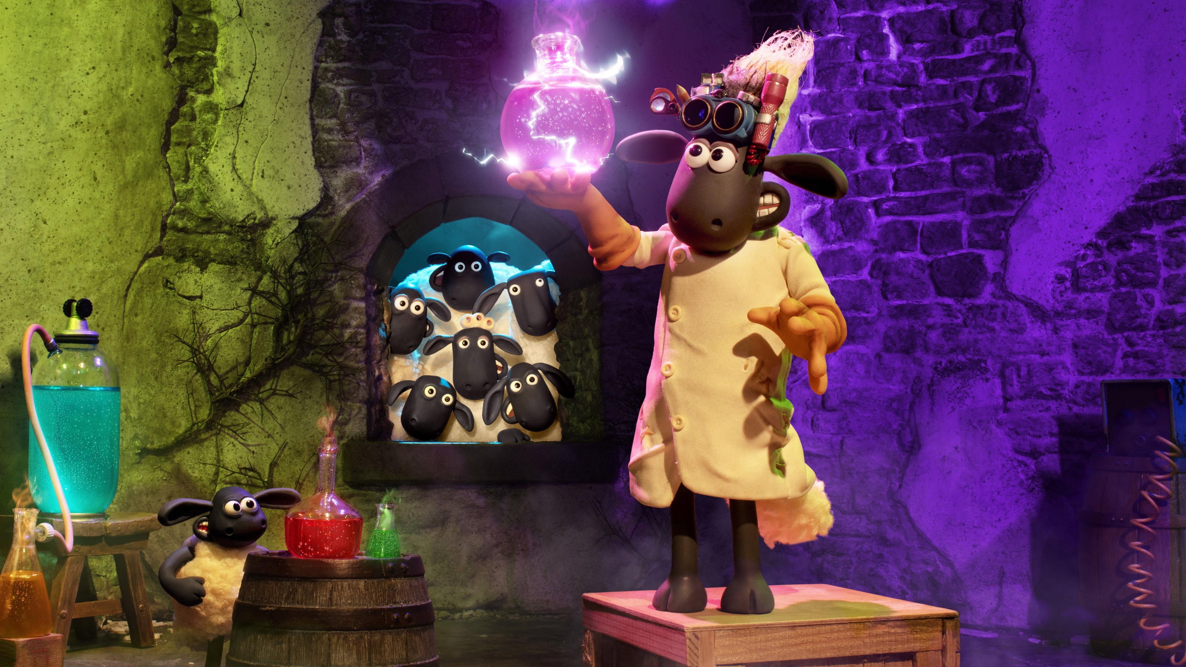 Shaun the Sheep: The Beast of Mossy Bottom 2026 movie scene