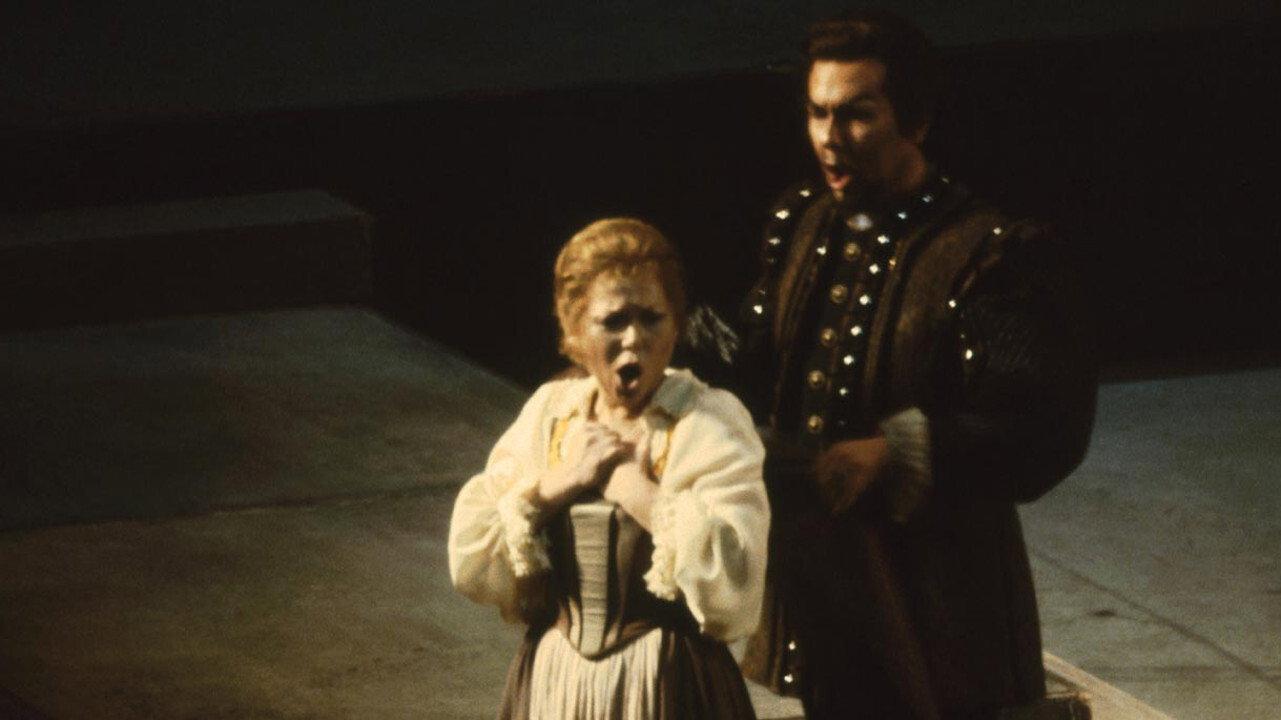Luisa Miller: Metropolitan Opera 1979 movie scene