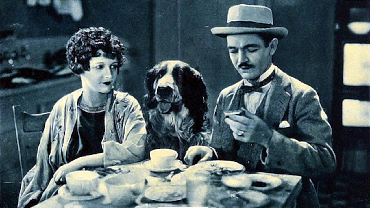 Cleaning Up 1925 movie scene