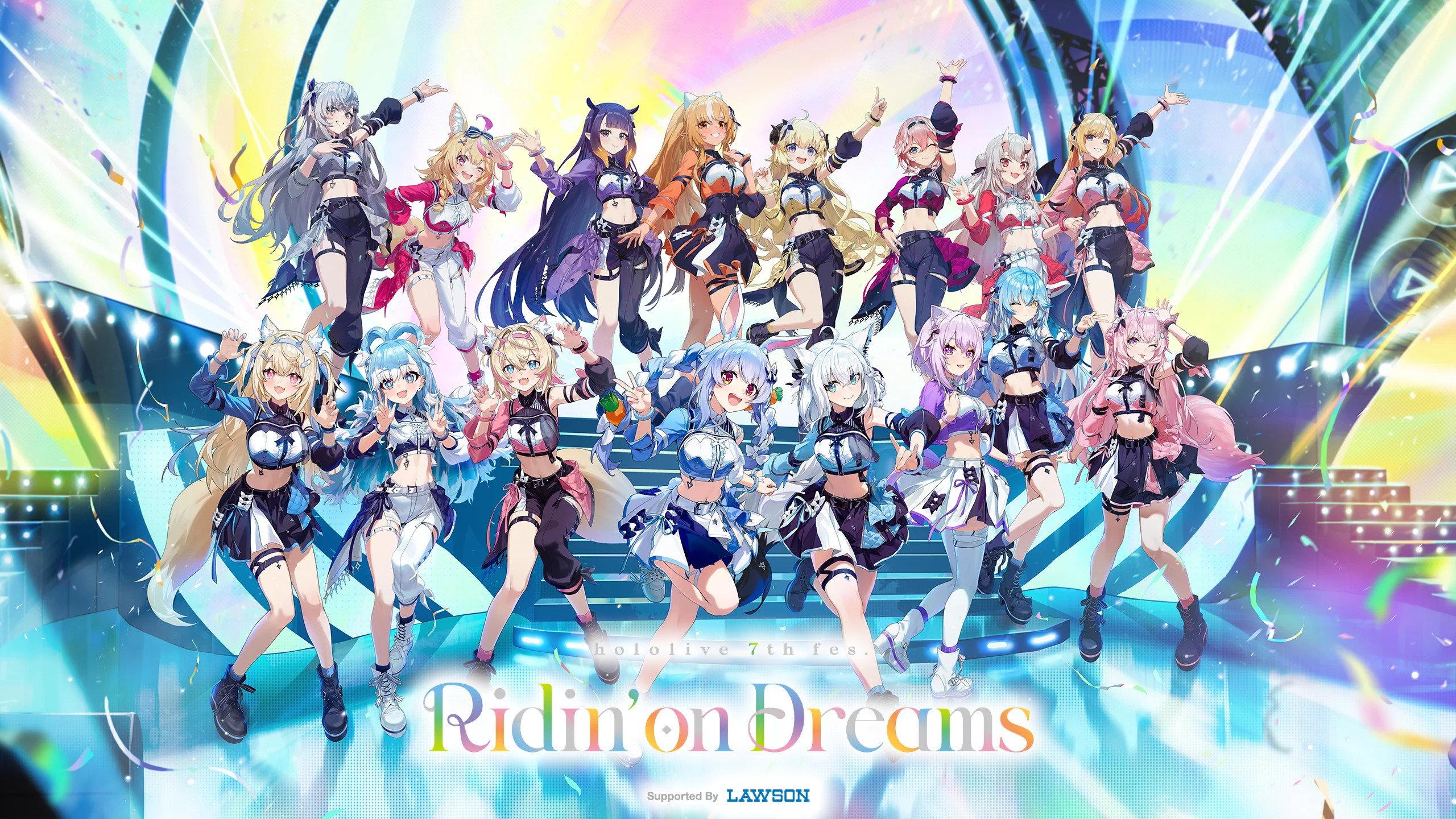 hololive 7th fes. Ridin’ on Dreams Day 1 Stage 1 2026 movie scene