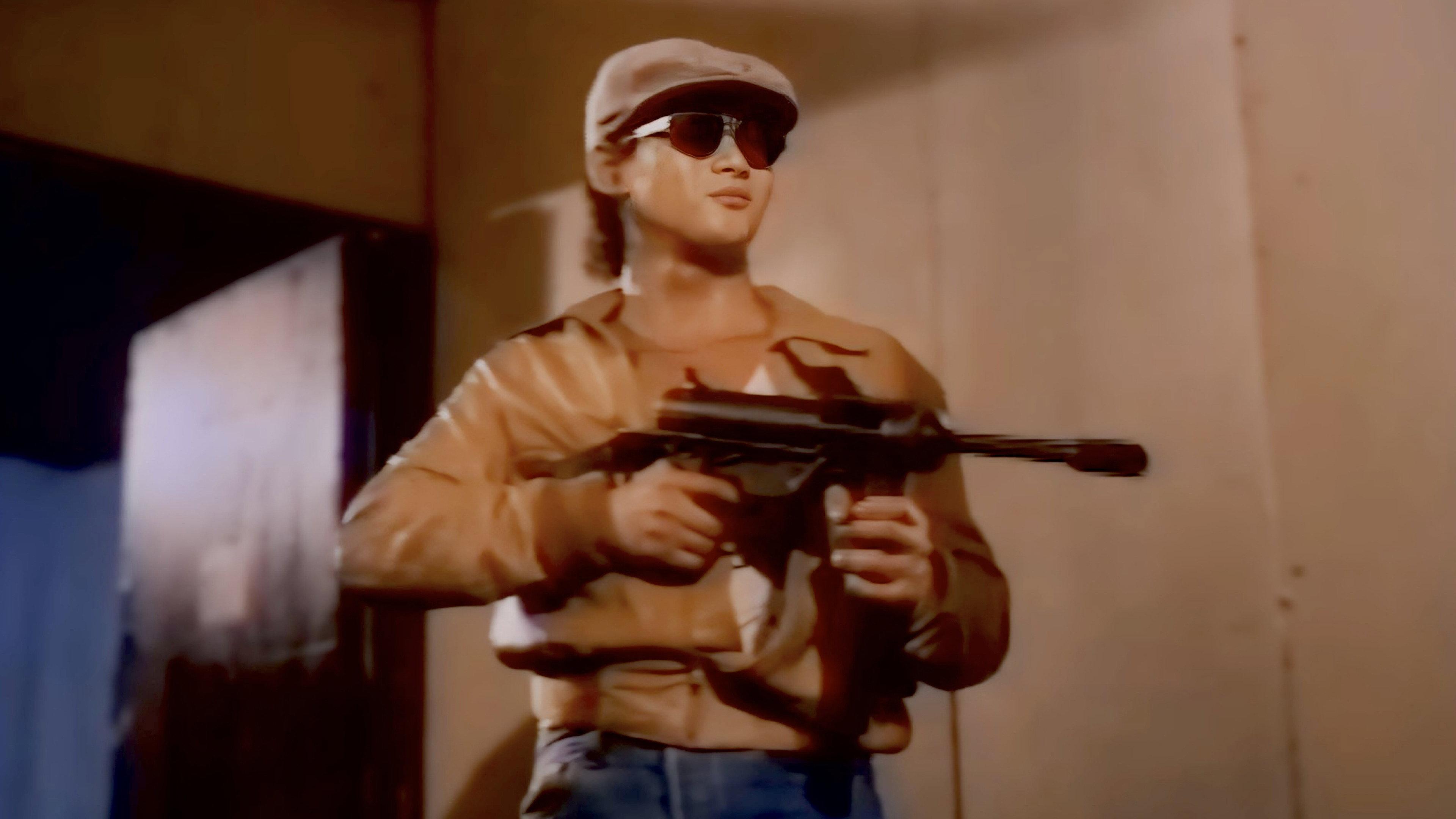Grease Gun Gang 1992 movie scene