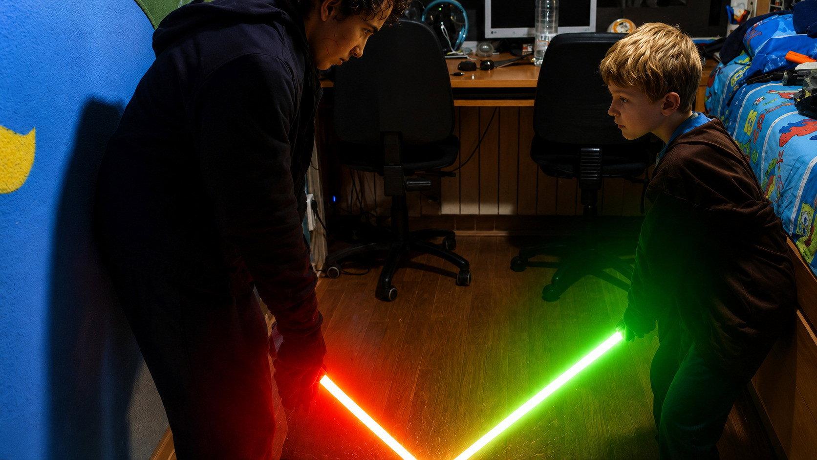 CHATARRERO JEDI 2018 movie scene