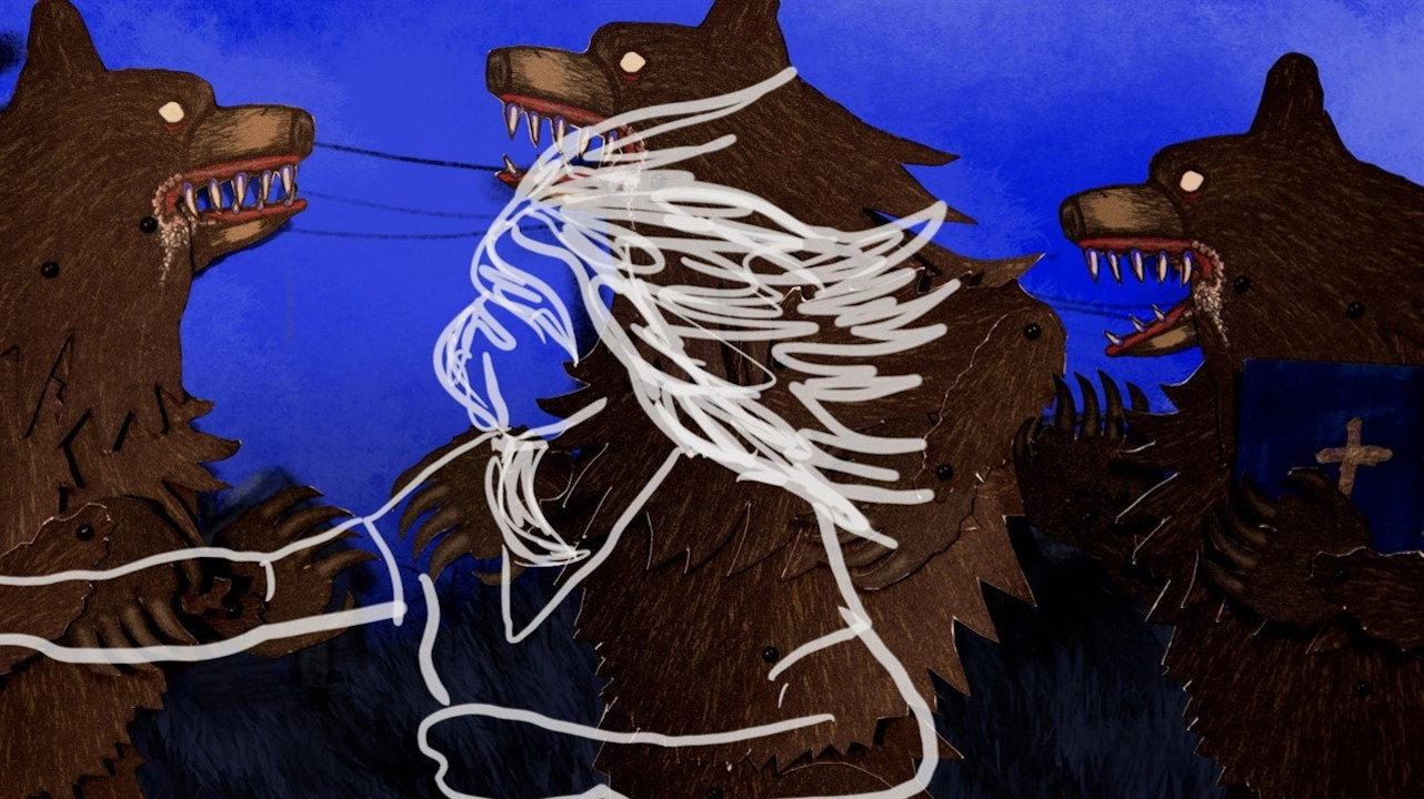 A Bear Named Jesus 2023 movie scene