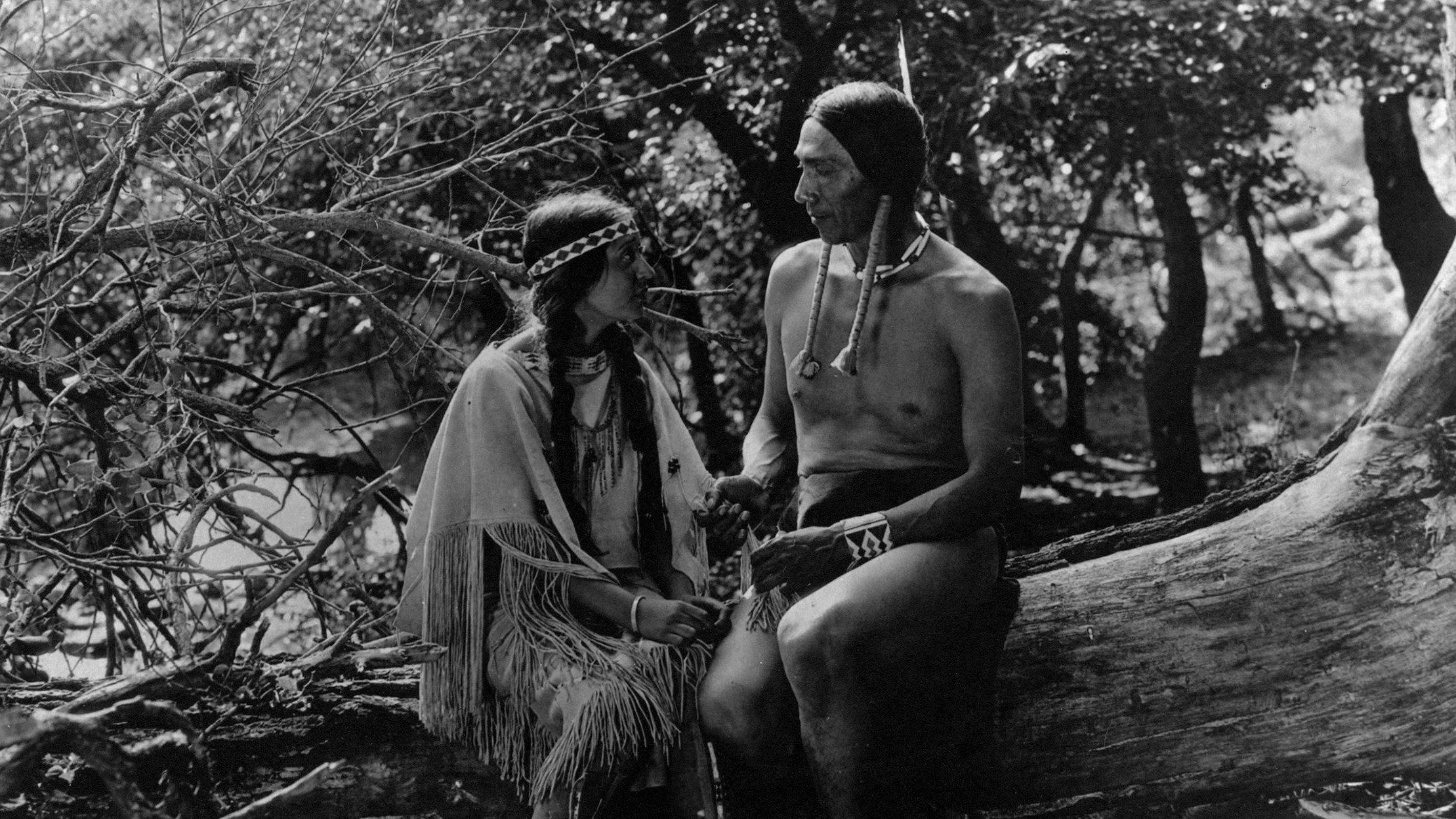 The Daughter of Dawn 1920 movie scene