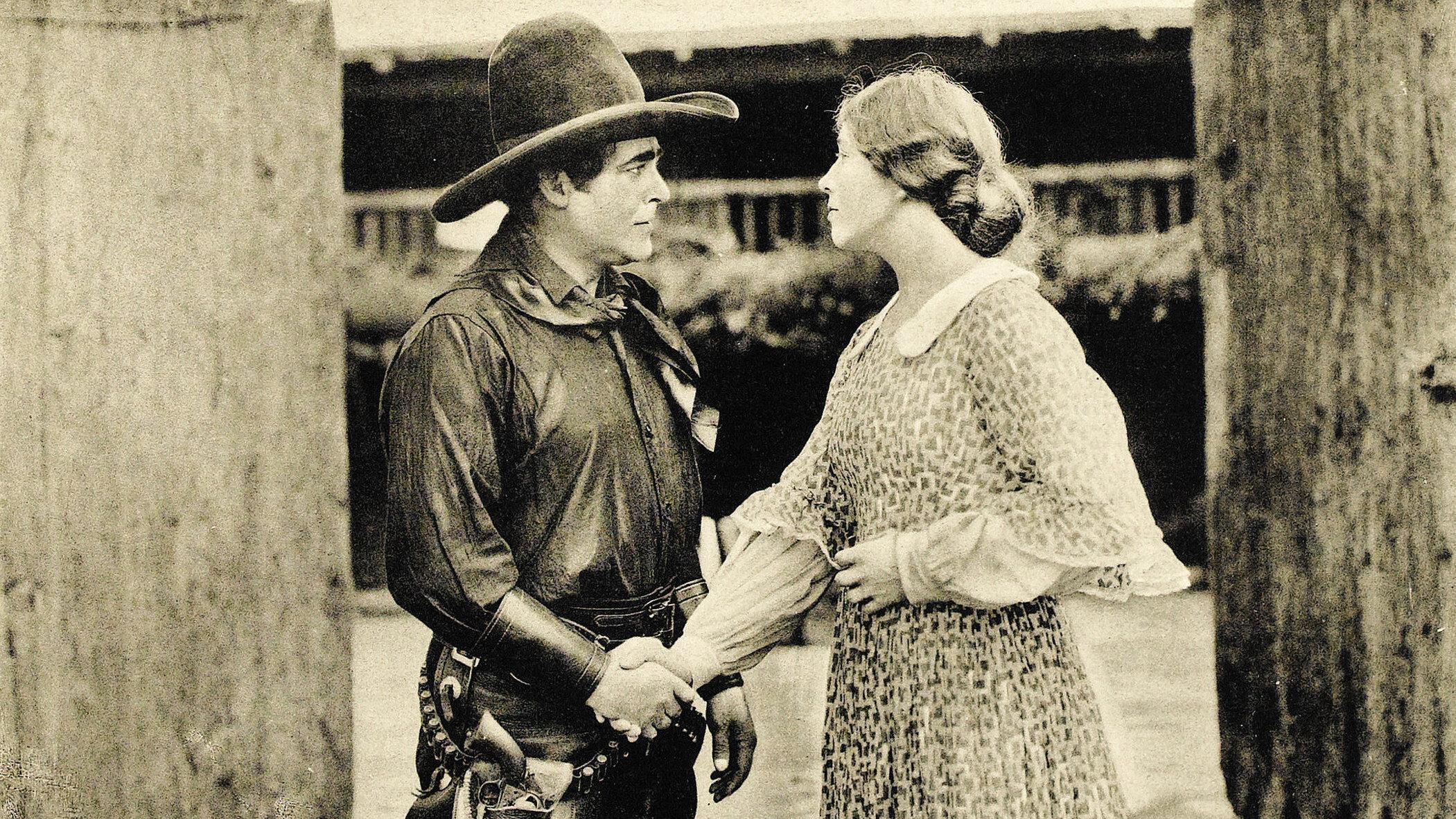 Riders of the Purple Sage 1918 movie scene