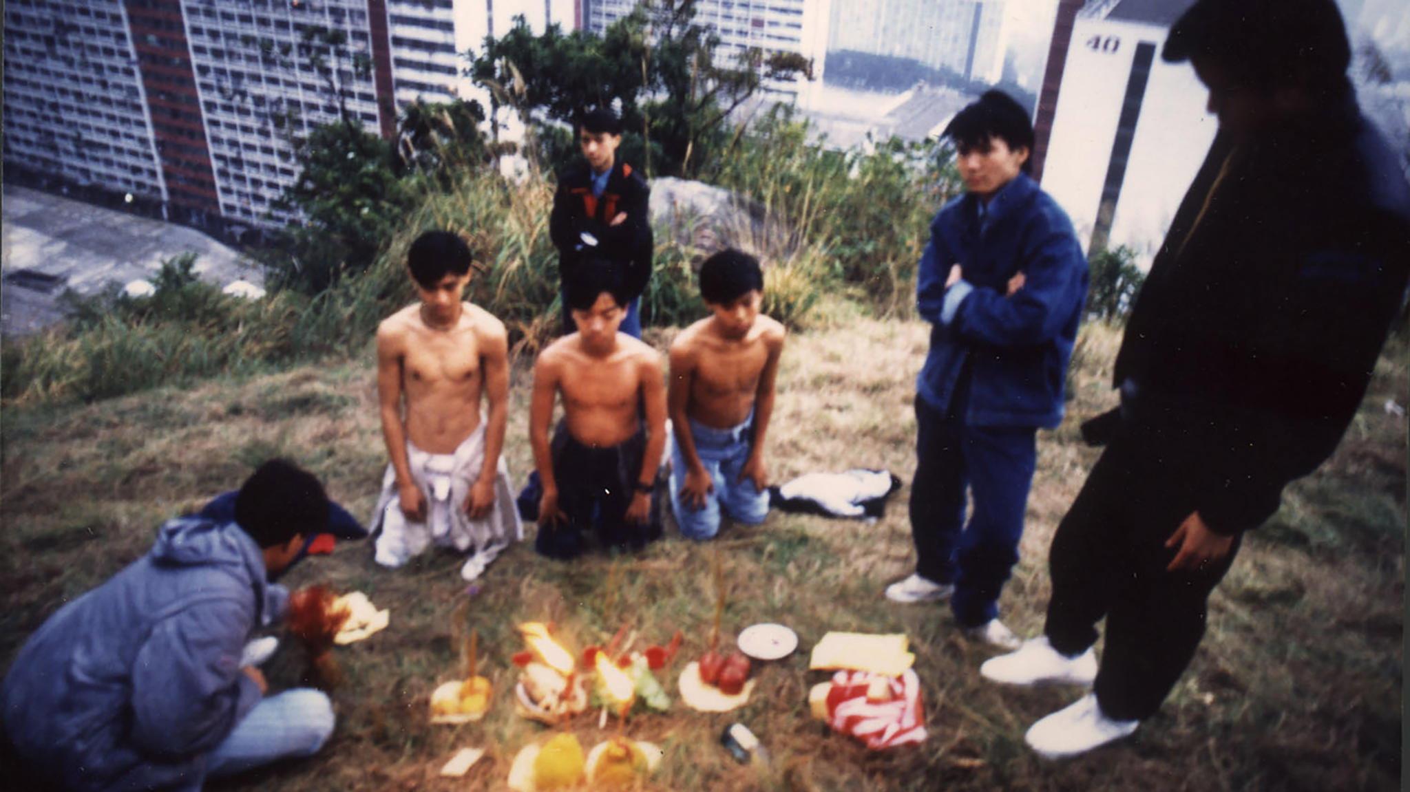 Gangs 1988 movie scene
