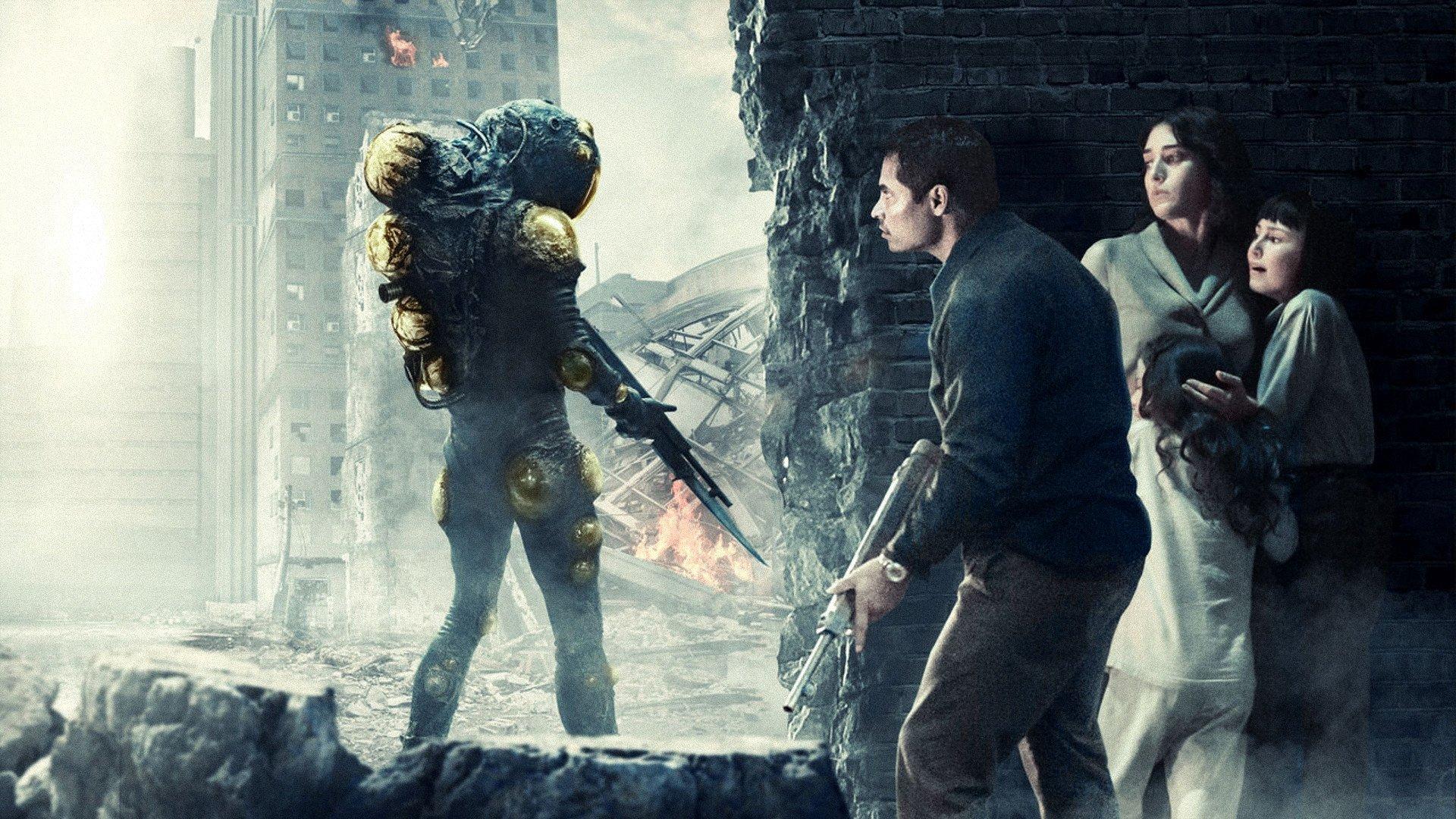 Extinction 2018 movie scene
