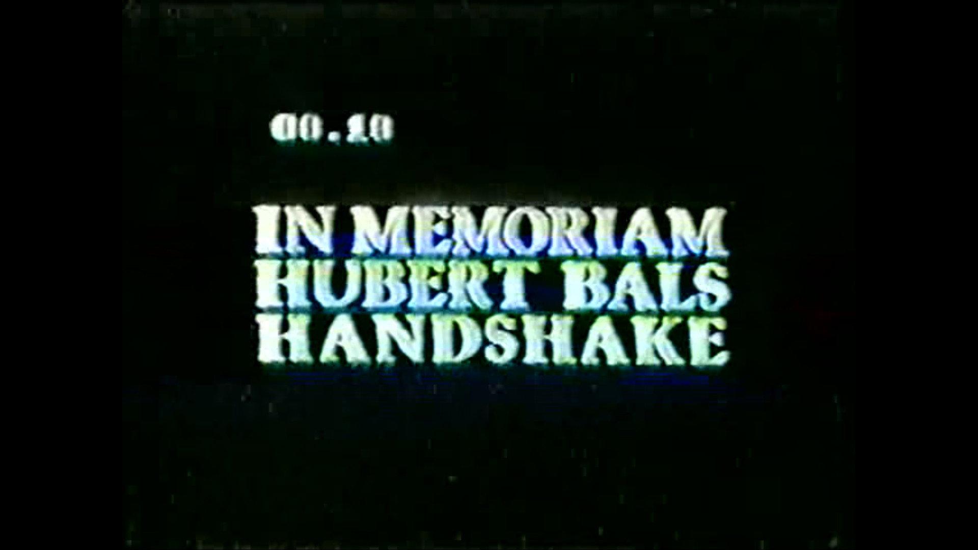 Hubert Bals Handshake 1989 movie scene