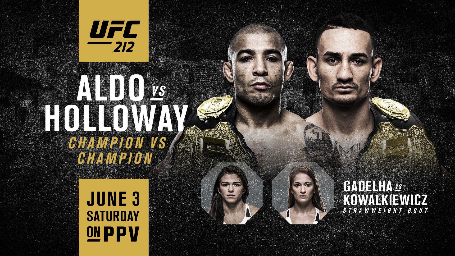 UFC 212: Aldo vs. Holloway 2017 movie scene