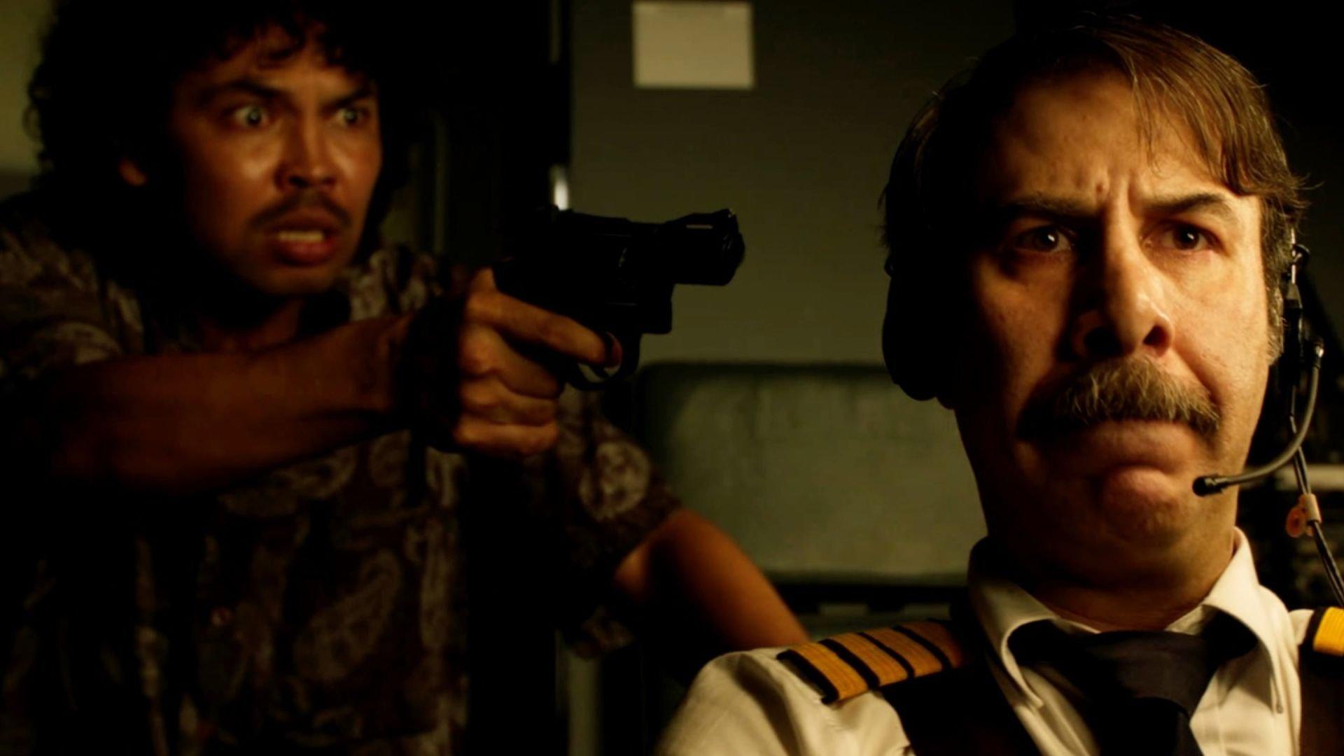 The Hijacking of Flight 375 2023 movie scene