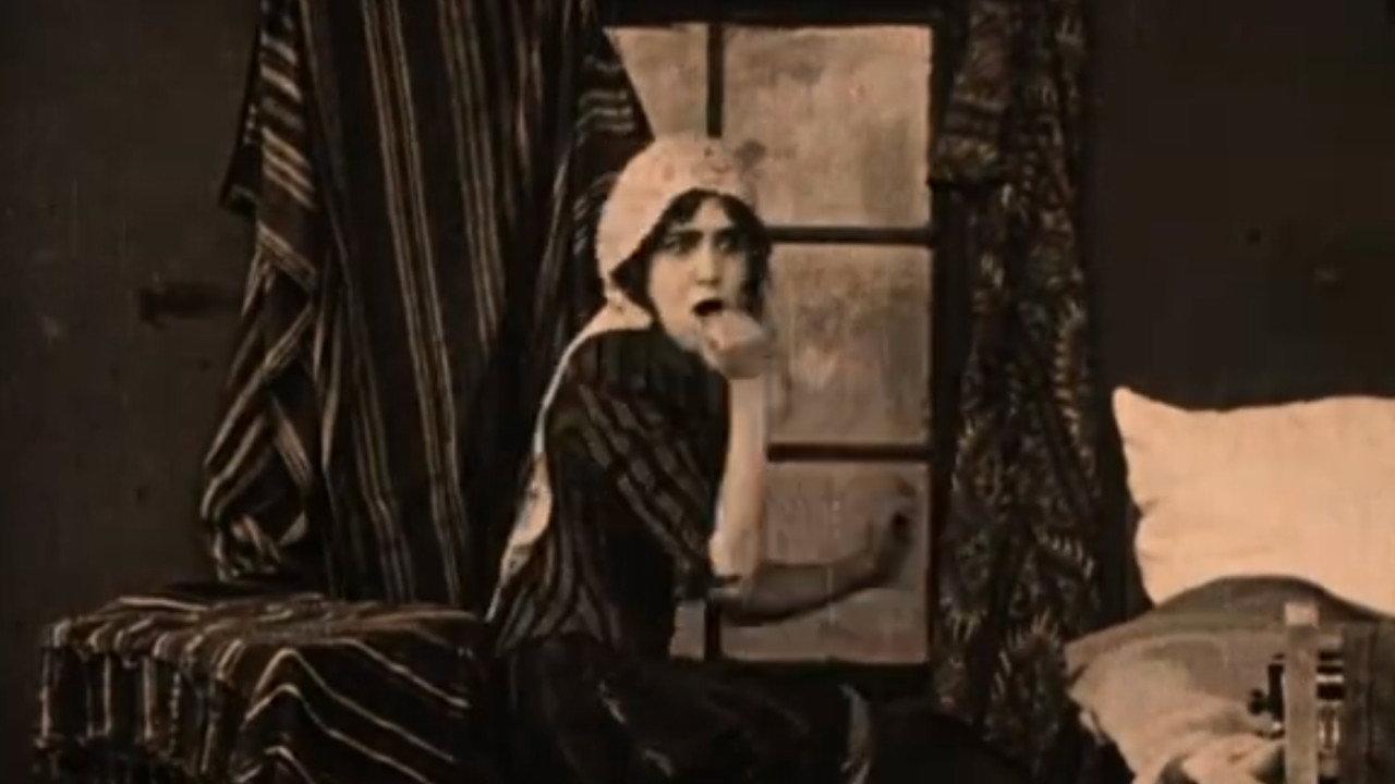 A Lodging for the Night 1912 movie scene