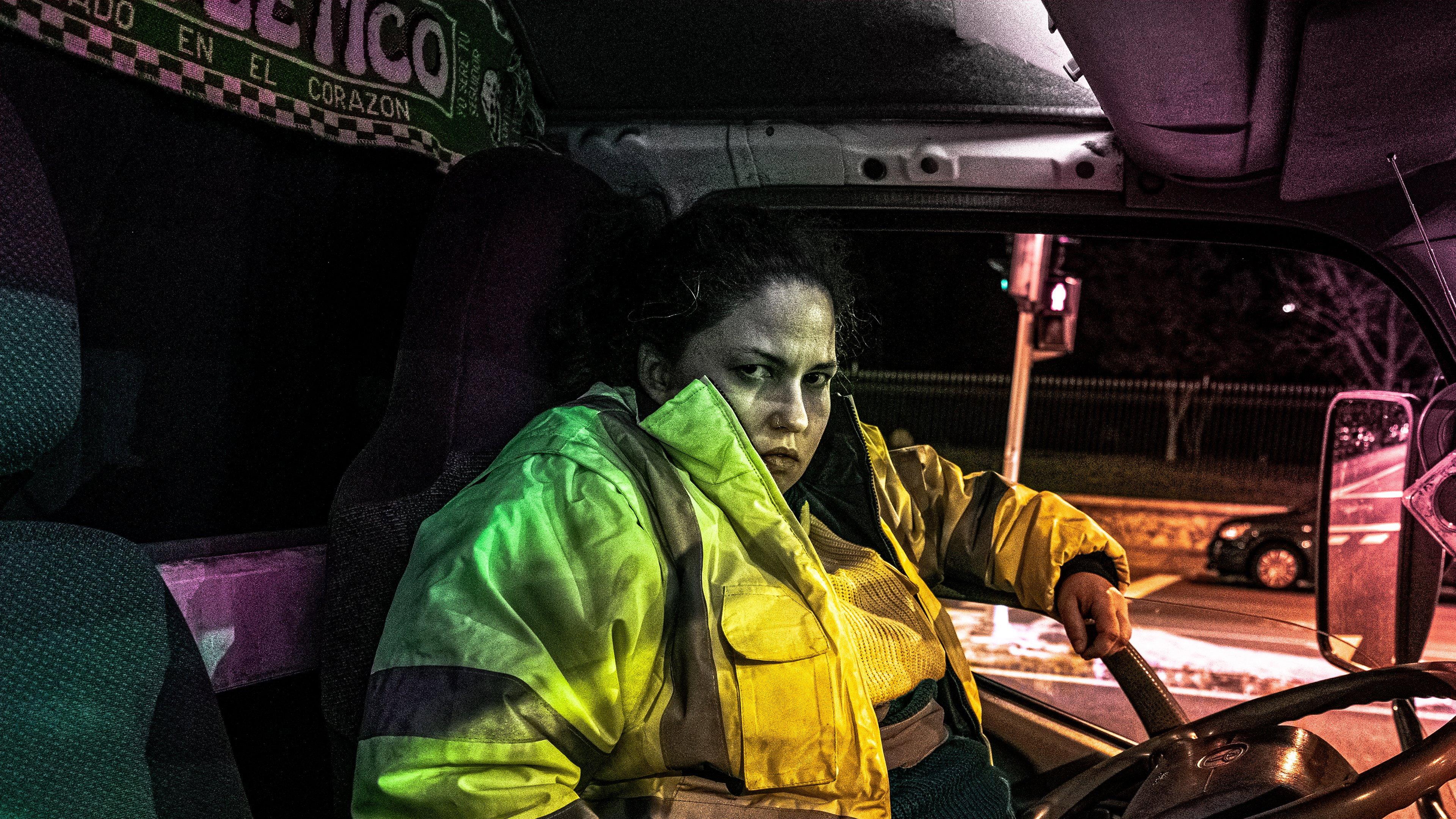 One Night with Adela 2023 movie scene