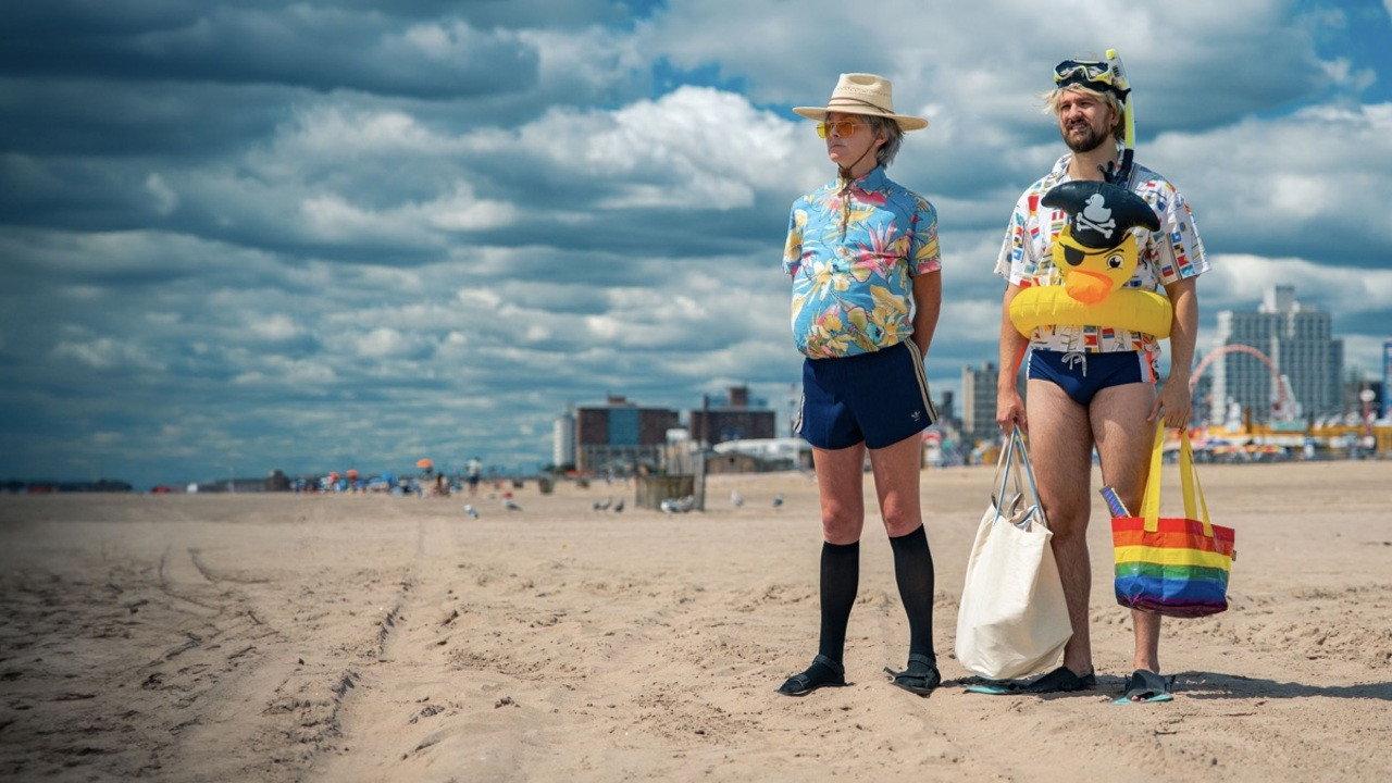 Marque and Hector Turn Trash into Treasure 2023 movie scene