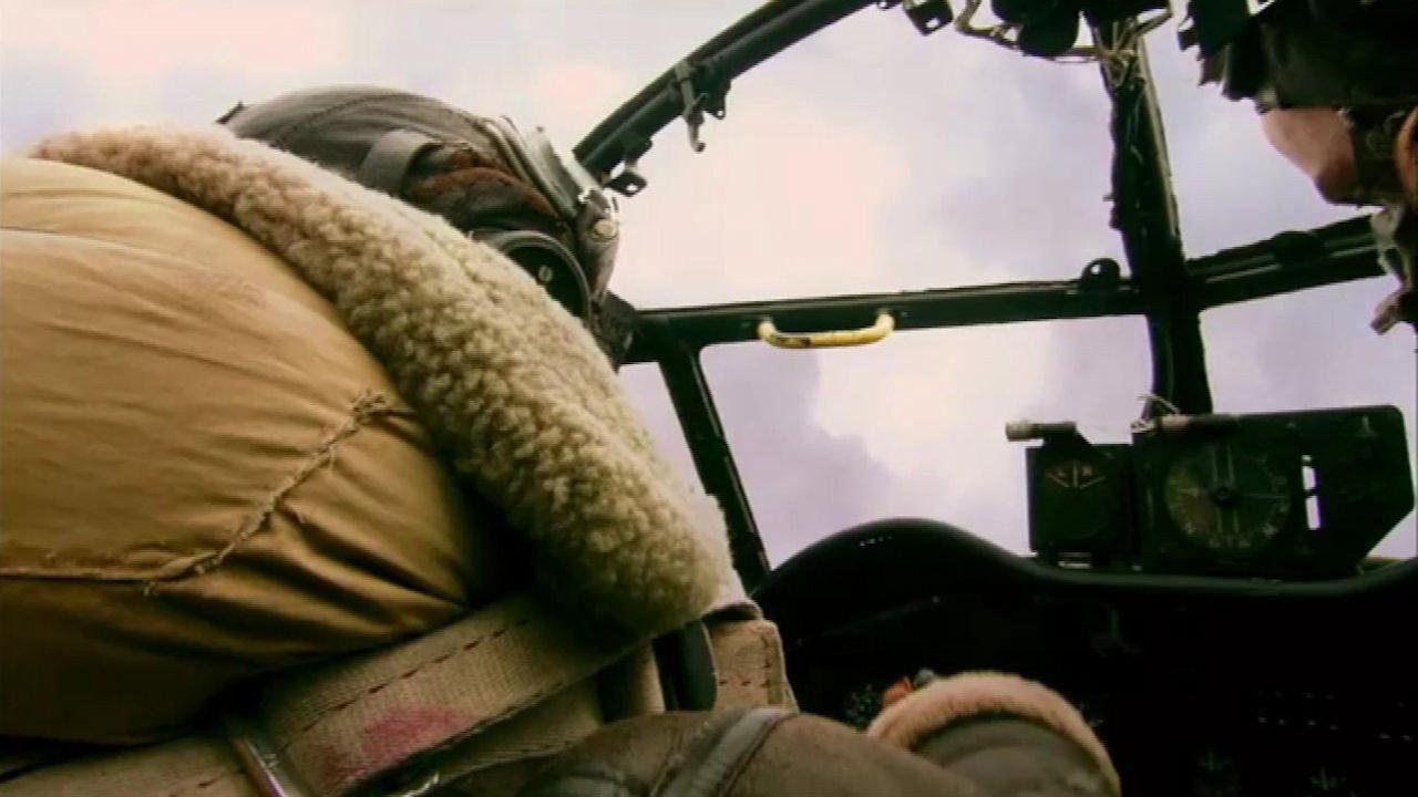 The Lancaster at War 2009 movie scene