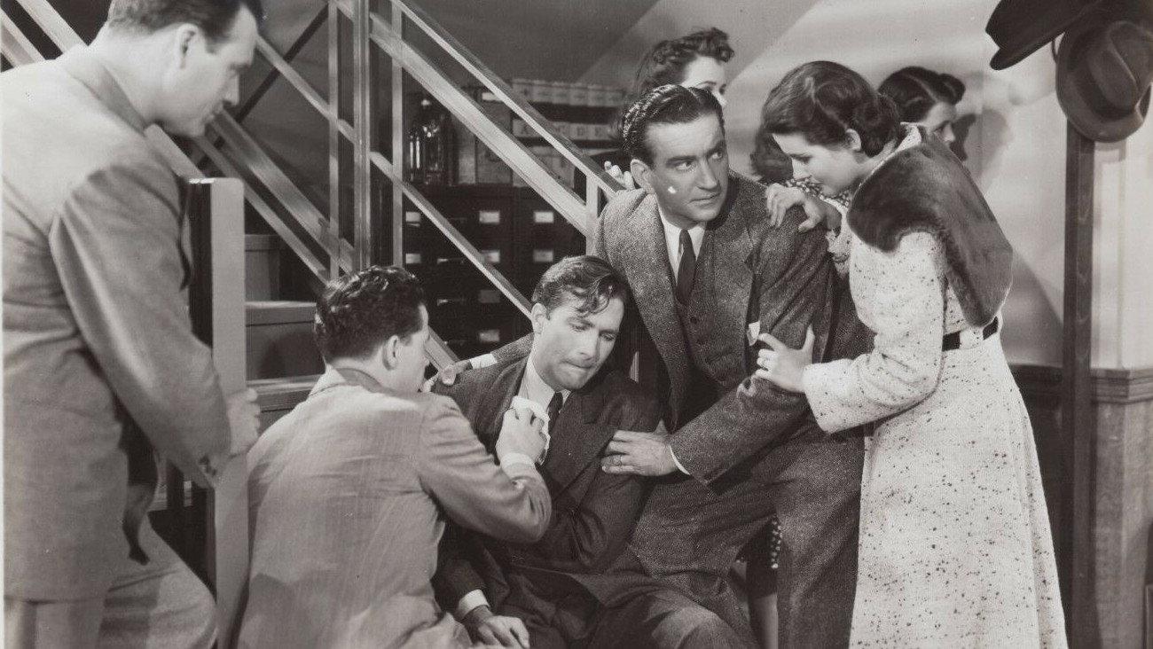 Money and the Woman 1940 movie scene