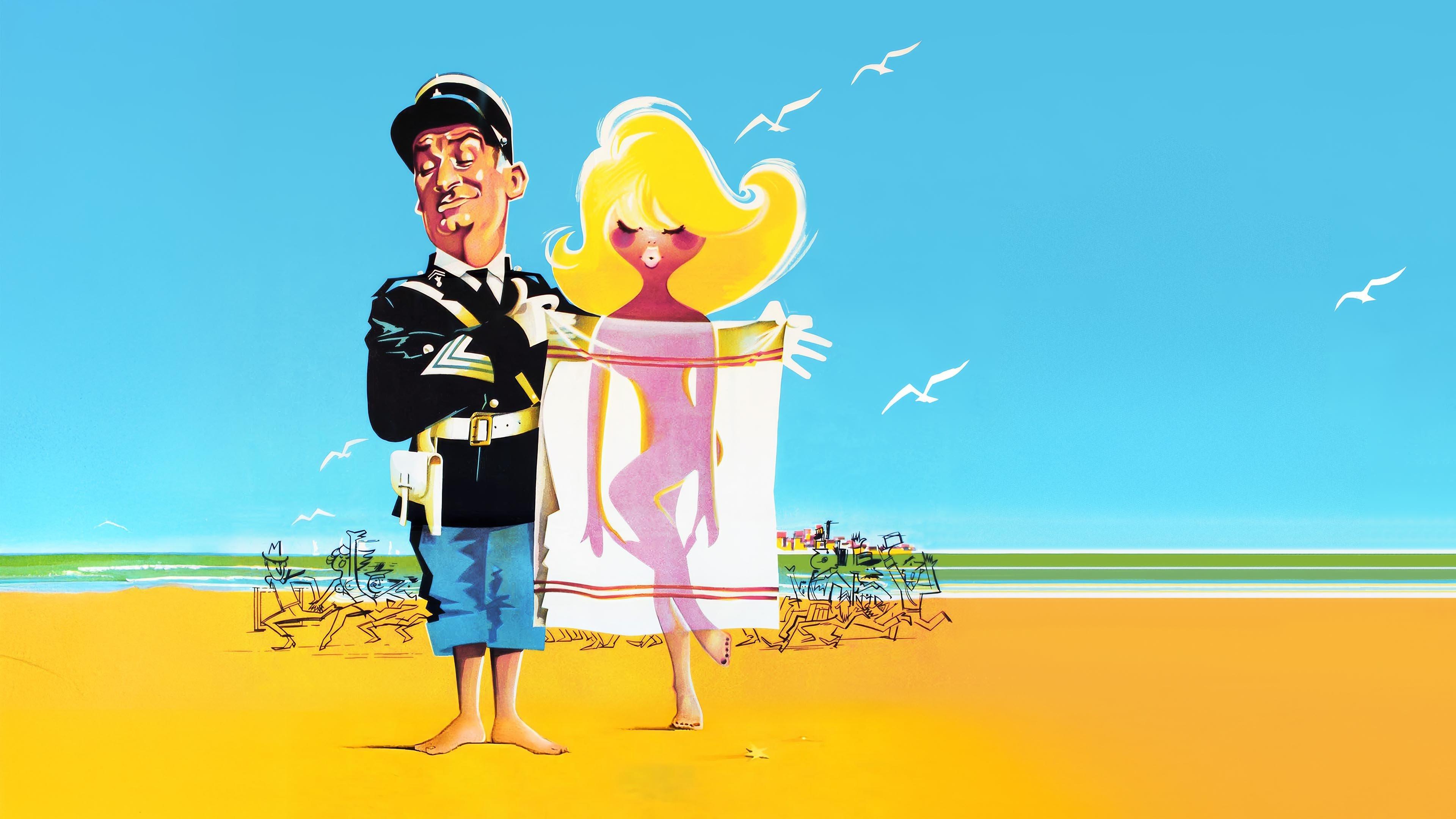 Le Gendarme de Saint-Tropez 1964 movie scene