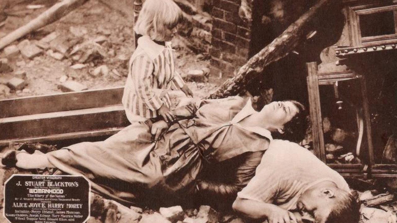 Womanhood, the Glory of the Nation 1917 movie scene