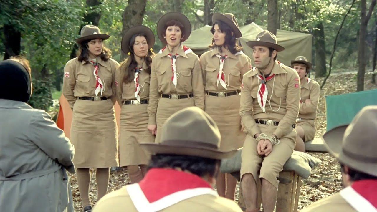 The Chaos Class Is on Vacation 1977 movie scene