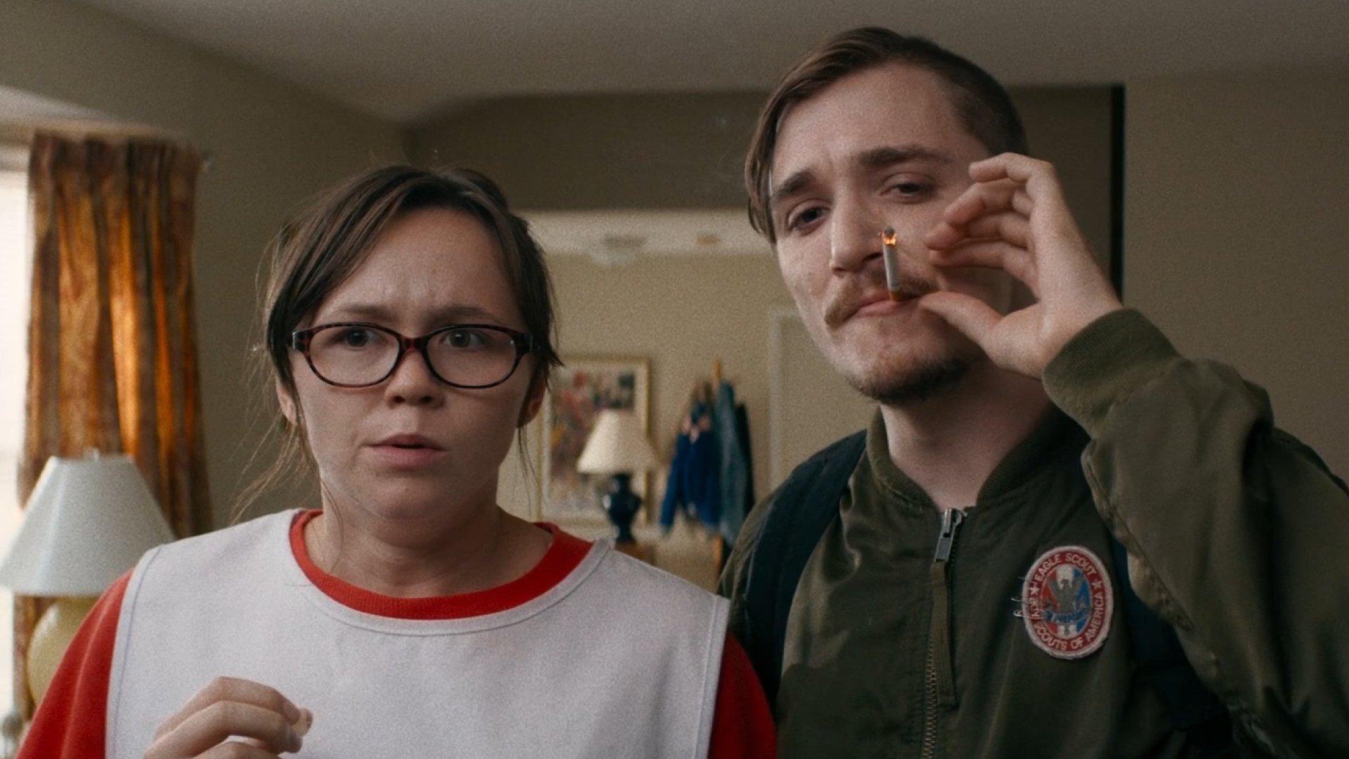Dinner in America 2020 movie scene