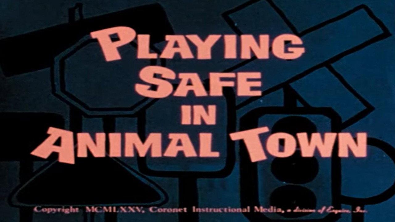 Playing Safe in Animal Town 1975 movie scene
