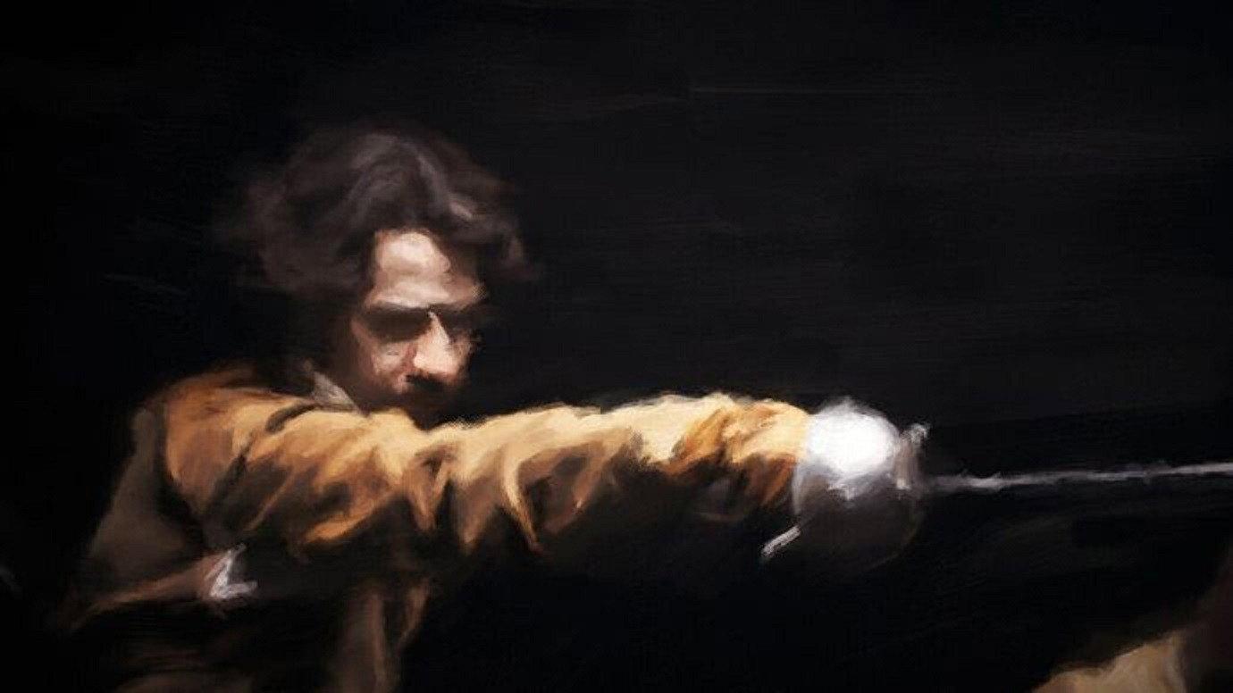 The Caravaggio Mystery 2023 movie scene