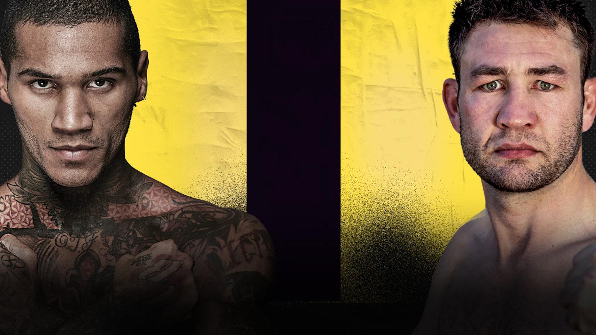 Conor Benn vs. Chris van Heerden 2022 movie scene