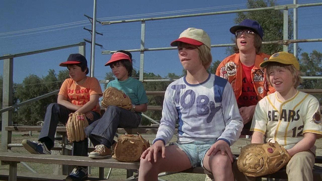 The Bad News Bears in Breaking Training 1977 movie scene