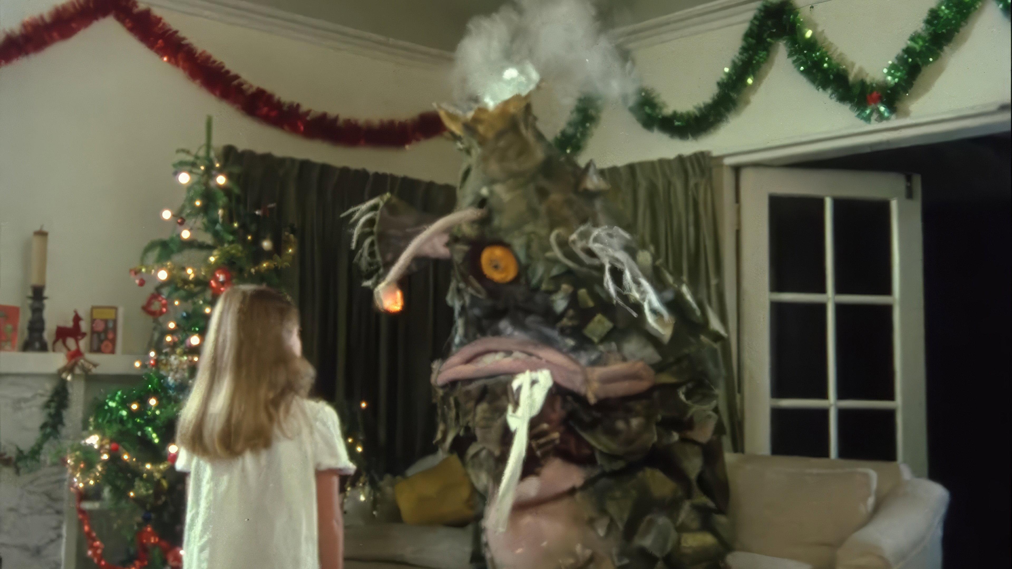 The Monster's Christmas 1981 movie scene