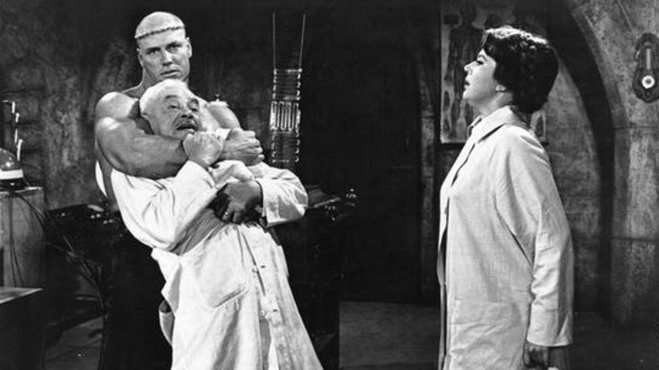 Jesse James Meets Frankenstein's Daughter 1966 movie scene