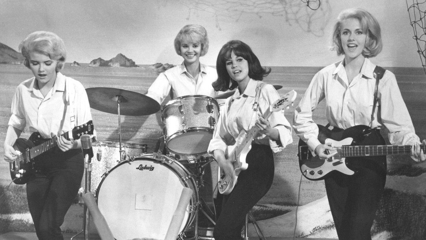 The Girls on the Beach 1965 movie scene