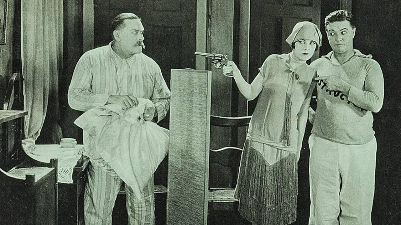 Cured in the Excitement 1927 movie scene