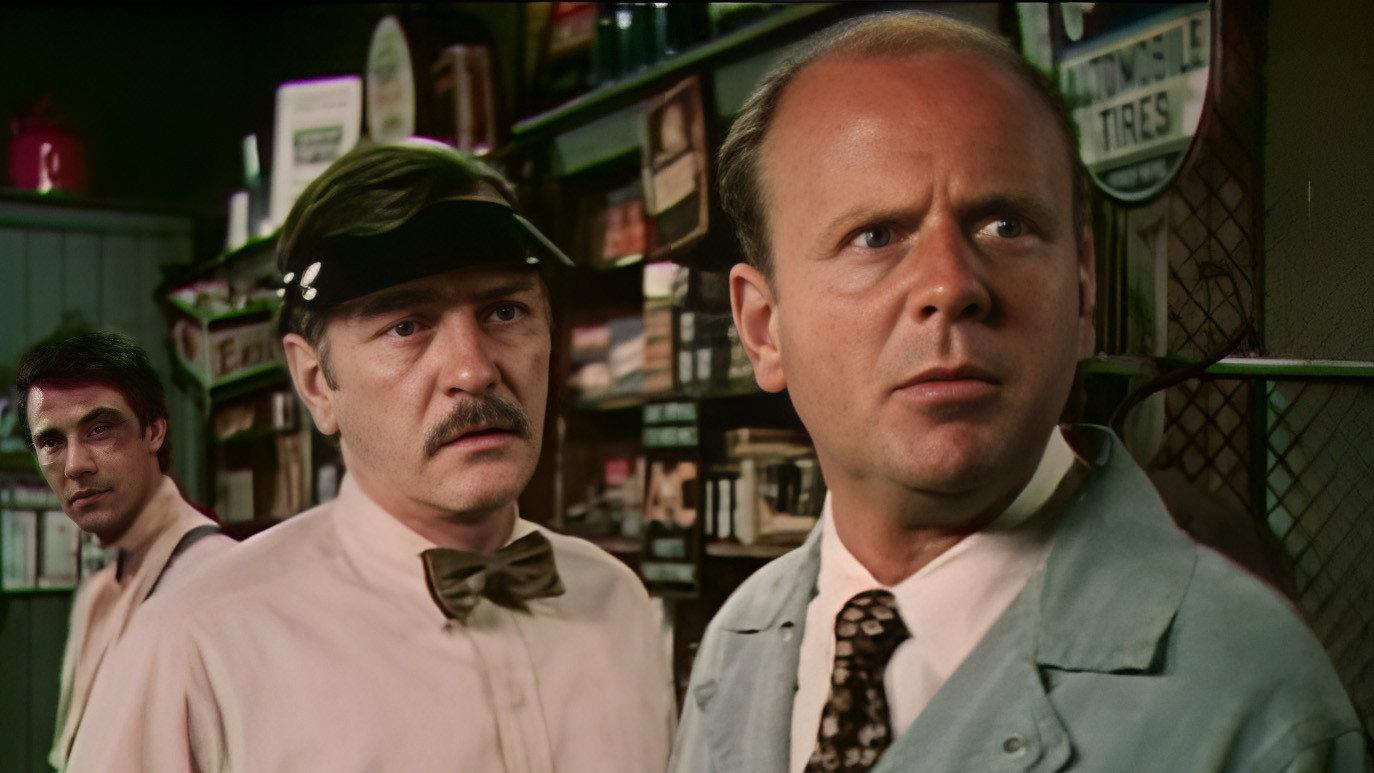 A Memory of Two Mondays 1971 movie scene