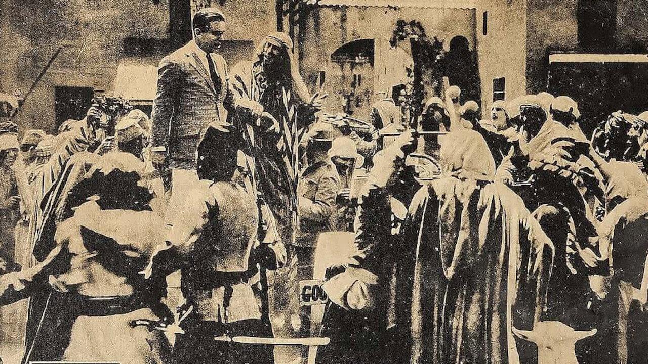 Bound in Morocco 1918 movie scene