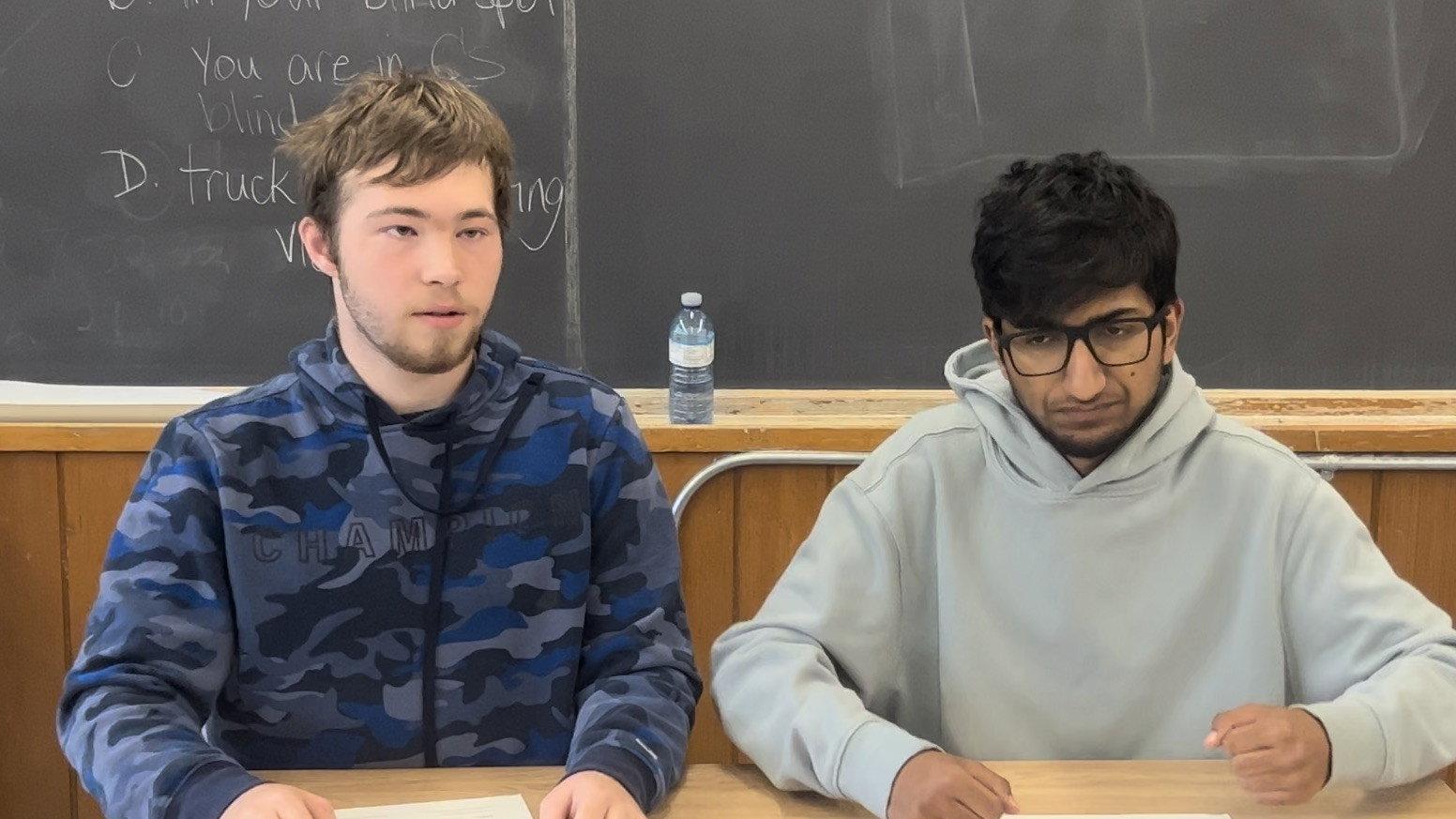 Brandon & Haider 2026 movie scene