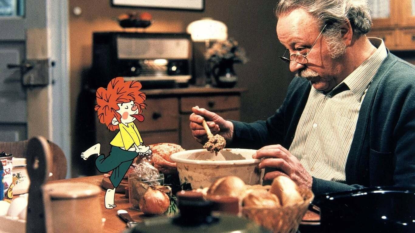 Master Eder and his Pumuckl 1982 movie scene