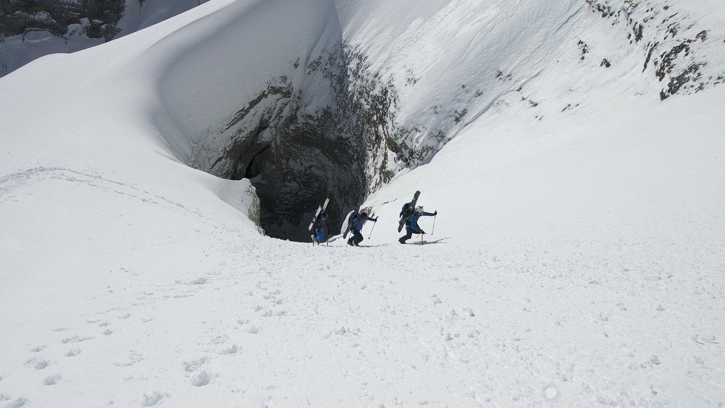 INSIDE- A Hole New Ski Experience 2021 movie scene