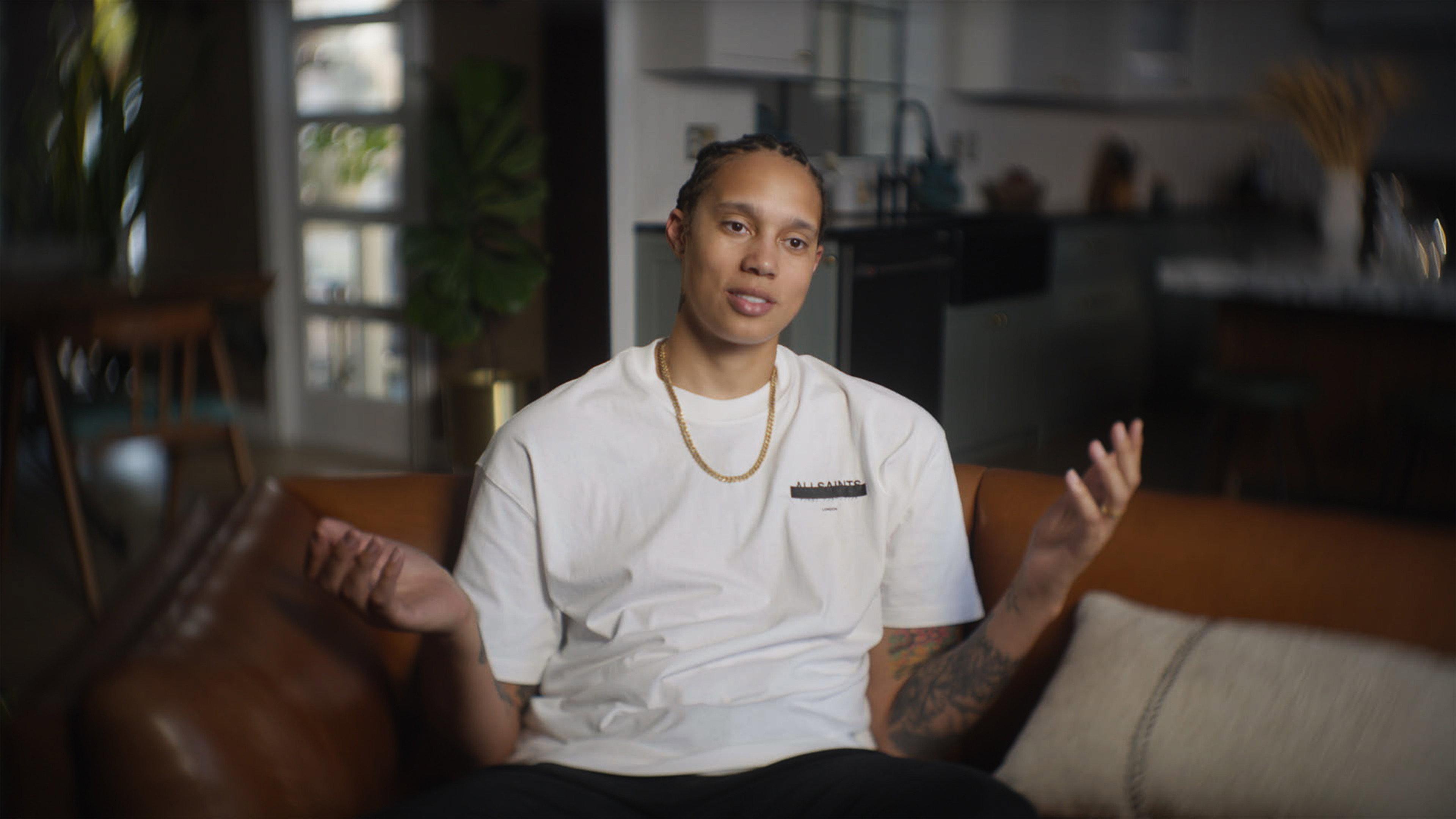 The Brittney Griner Story 2026 movie scene